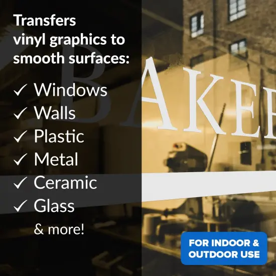 Vinyl Transfer Paper Tape Roll Transfer Tape Vinyl 50 Feet Clear Contact Paper 12" Roll Paper Transfer Tape for Vinyl Wood and Heat Transfer HTV with Grid {3}