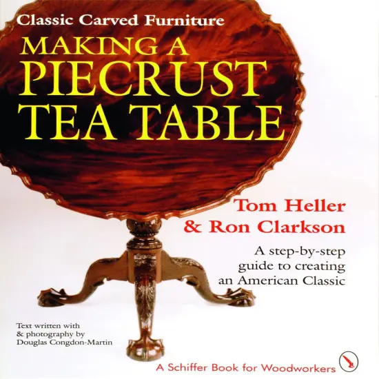 Classic Carved Furniture: Making a Piecrust Tea Table {1}