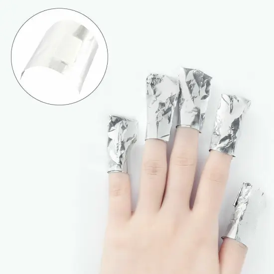 Kitcheniva Aluminium Foil Nail Art Soak Off Gel Polish Remover {4}