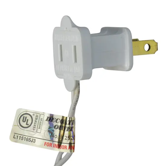 Sienna Salt and Pepper Shaker Christmas Light Set - 7.5' White Wire - Clear Lights - 10ct {3}