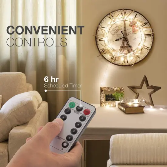 Waterproof Christmas Fairy Lights Green {3}