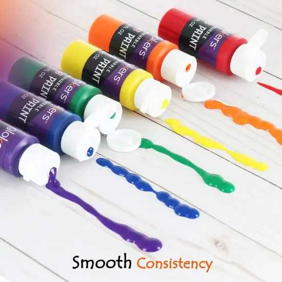 12 Colors Washable Paint Set for Kids Regular. {1}