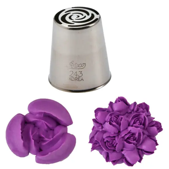 Flower Assortment Russian Decorating Tip Set, 4pc {2}