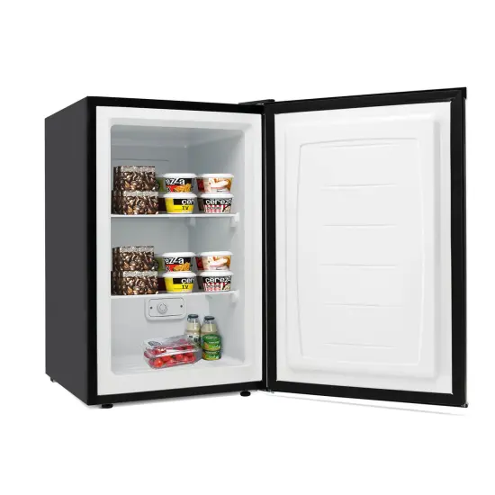 3 Cubic Feet Compact Upright Freezer with Stainless Steel Door {4}