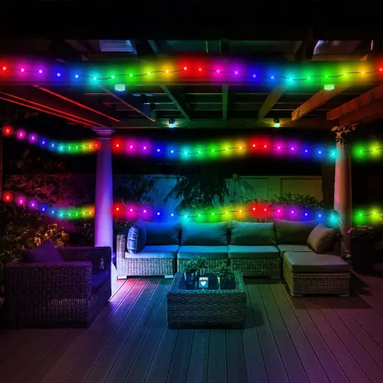 Holiday LED Smart Strip Lights Decor {3}