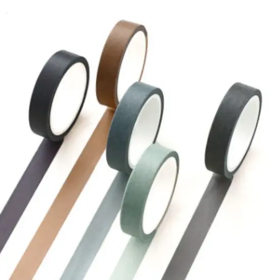 Kitcheniva 5 Writable Rolls Paper Washi Masking Tape DIY Scrapbooking Type 3 {1}