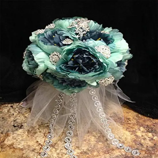 30Ft , 6 Rows Bling Rhinestone Diamond Flower Shape Mesh Ribbon Wrap,Storystore Silver Acrylic Bling Diamond Wrap Ribbon for Wedding, Cake, Vase Decorations, Party Supplies(1 Roll)(Silver Flower Shape) {4}