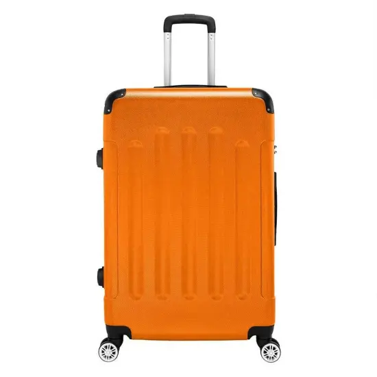 Durable 3Pcs Luggage Set ABS Trolley Spinner {3}
