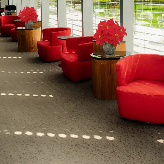 Red Velvet Poinsettia Bush with 7 Lifelike Silk Blooms | 20-Inch | Indoor/Outdoor Use | Festive Holiday Decor | Christmas Bushes | Home & Office Decor (Set of 2) - 2024 Christmas Collection, Floral Home by Artificial Flowers {3}