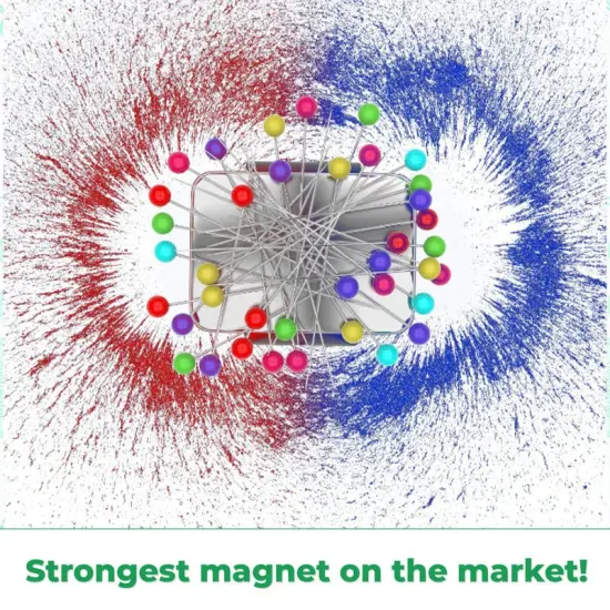 Magnetic Pin Cushion for Sewing &ndash; Pin Holder Red 9&rdquo;&ndash; Sewing Notions Sewing Quilting Supplies &ndash; Magnetic Pin Holder for Sewers & Hairstylist &ndash; Magnetic Pin Holder for Sewing Quilting Gift {3}