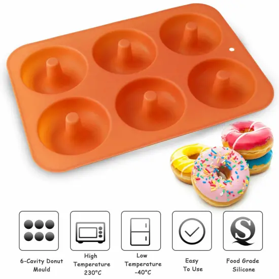 Kitcheniva Silicone Donut Molder Blue {4}