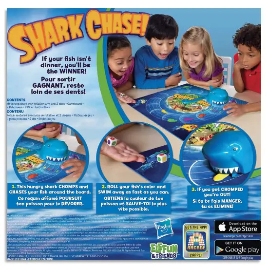 Hasbro Elefun and Friends Shark Chase Game {4}