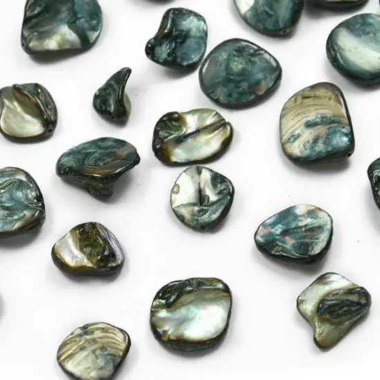 6 Packs of Tinted Shell Chunk Slate 2/8" Strand {1}