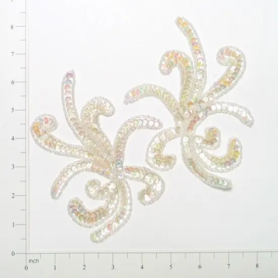 Octopus Sequin Applique/Patch Pack of 2 {1}