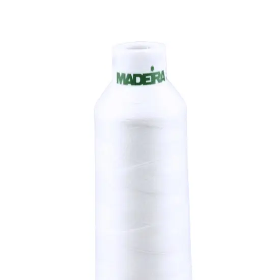 Aerolock Polyester Serger Thread --- 2,000 Yds --- White Color -- Ref. # 8010 by Madeira&reg; {3}
