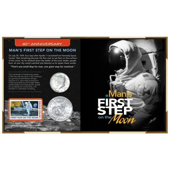 40th Anniversary Man's First Step on the Moon {1}