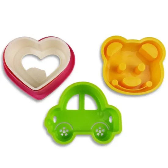 3-piece Sandwich Cutters Set {3}