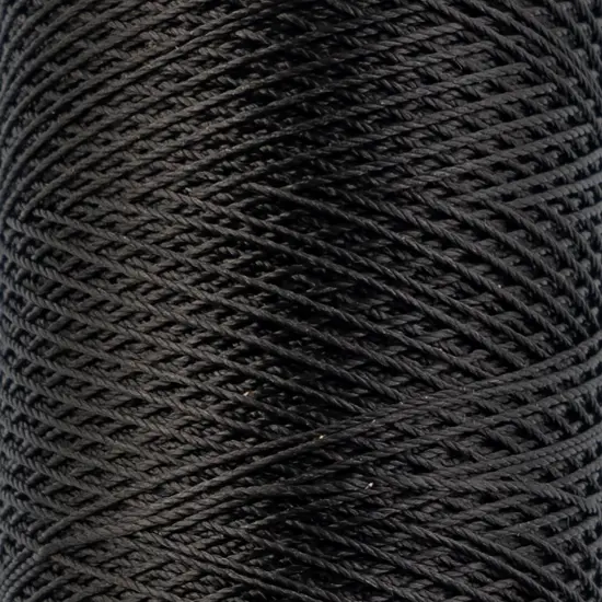 Gudebrod 0.015" Waxed Polyester Thread 500ft | Made In USA Charcoal {3}