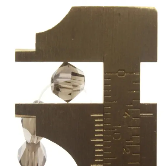 40 8mm Purple Faceted Bicone Glass Beads {4}