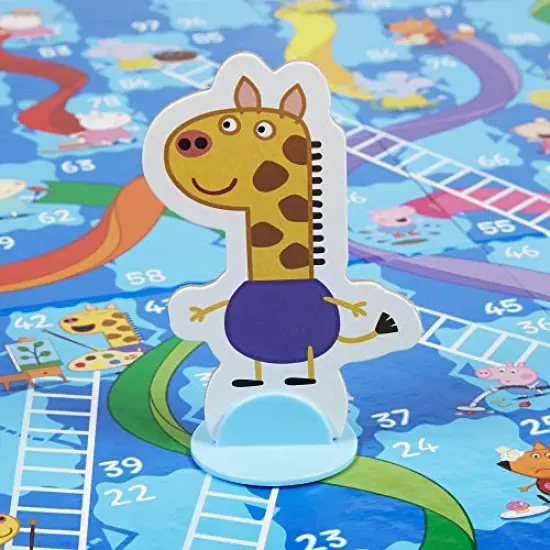 Gaming Chutes and Ladders: Peppa Pig Edition Board Game for Kids Ages 3 and Up, Preschool Games for 2-4 Players {6}
