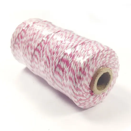 Wrapables Cotton Baker's Twine 12ply 110 Yard, Hot Pink {2}