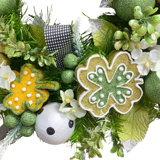 St. Patrick's Day Wreath {2}