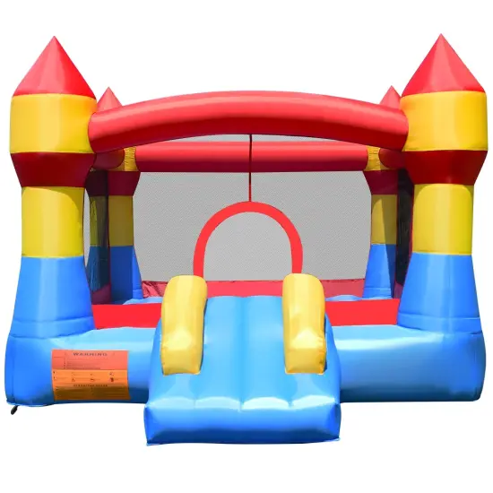 Inflatable Bounce House Castle Jumper Without Blower {2}