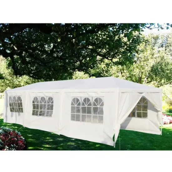 30 x 10 ft Outdoor Party Canopy Tent with 8 Walls {2}