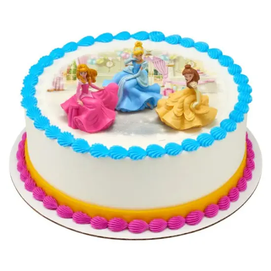 Disney Princess Once Upon a Moment Cake toppers {3}