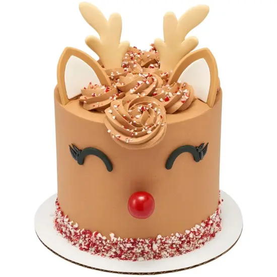 DecoPac Peppermint Crushed Candy Bits, Sugar Decorations For Cakes, Toppings, Cupcakes, and Drinks, Red and White, Mint Flavor, 16oz Pack {6}