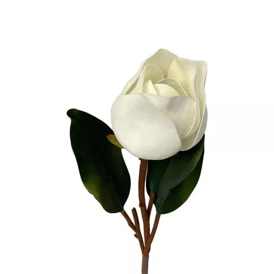 32" Artificial Silk Magnolia Flower {3}