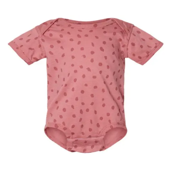 Rabbit Skins&reg; Infant Fine Jersey Bodysuit - 4424 Mauv Spot {1}