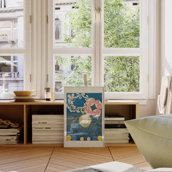 Haus and Hues Aluminum Glass and Matted Picture Frame White {3}