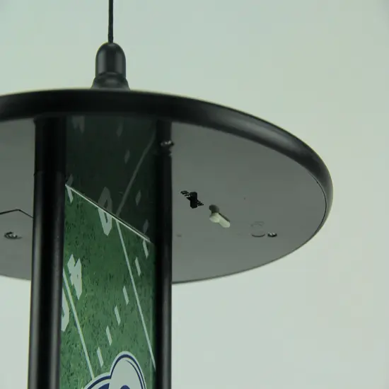 Los Angeles Rams Logo Solar Powered Hanging Birdfeeder {4}