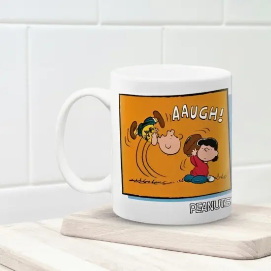 Peanuts Lucy Football 11 Ounce Ceramic Mug {5}
