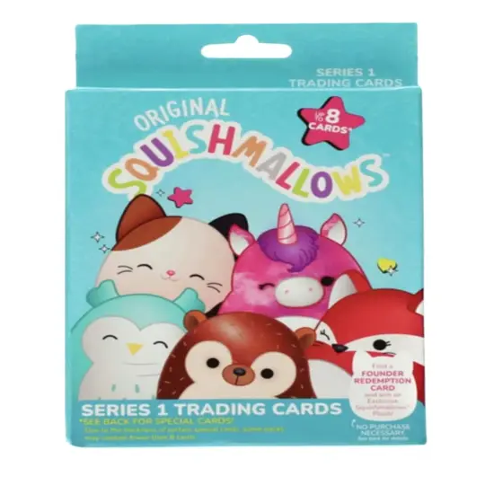 Squishmallows Official Kellytoy Series 1 Trading Cards (Pack of 6) {3}