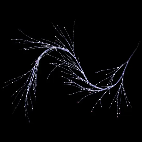 Northlight Pre-Lit Christmas Garland with Jingle Bells - 6' x 6" - Cool White Lights {4}