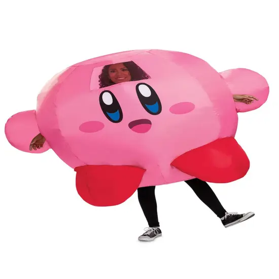 Kirby Adult Inflatable Costume | One Size {5}