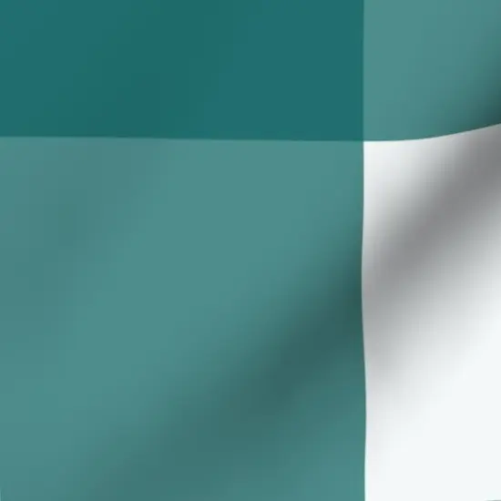 Various Fabrics by the Yard or Fat Quarter Teal Buffalo Check Large Scale Plaid Rustic Gingham Cabin Custom Printed Fabric by Spoonflower {7}