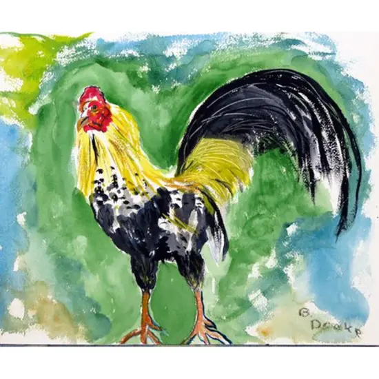 Betsy Drake Bantam Rooster Beach Towel {1}