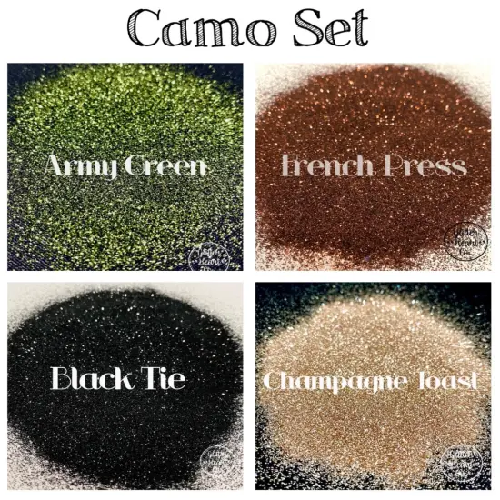 Glitter Camo Set by Glitter Heart Co.&trade; {3}