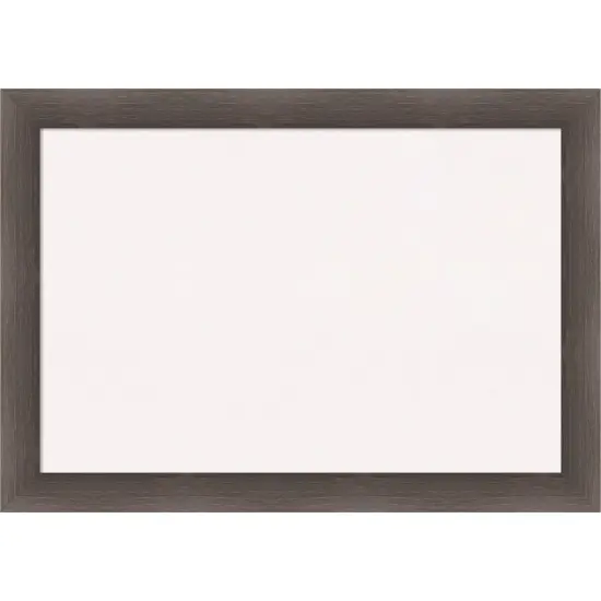 Hardwood Wood Framed Corkboard, White Cork Mocha {7}