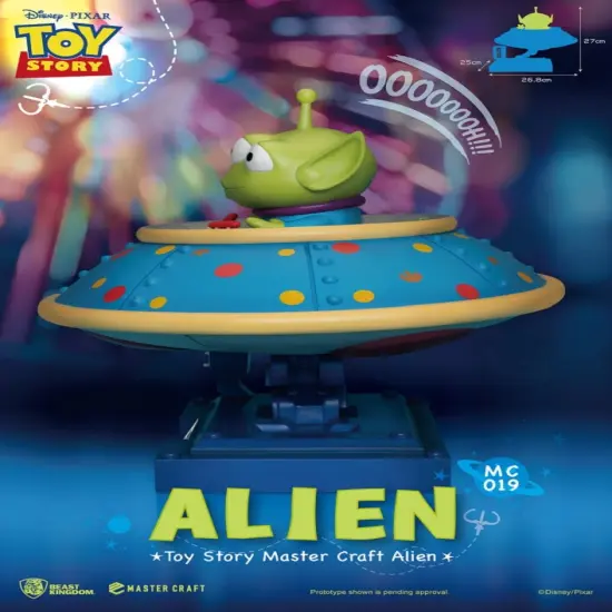 Toy Story Three-Eyed Alien Master Craft Table Top Statue {4}