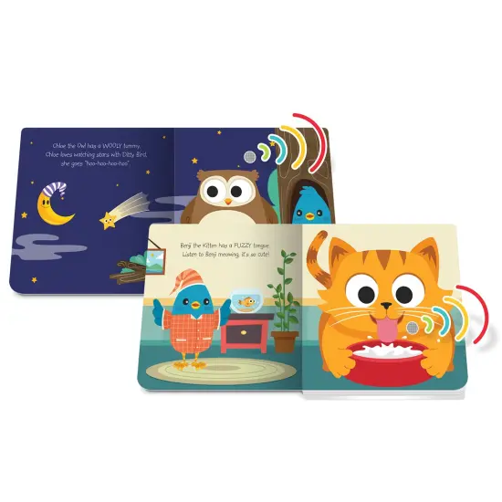 Ditty Bird Ditty Bird Farm Animal and Cute Animal Sound Books - Set of 2 {4}