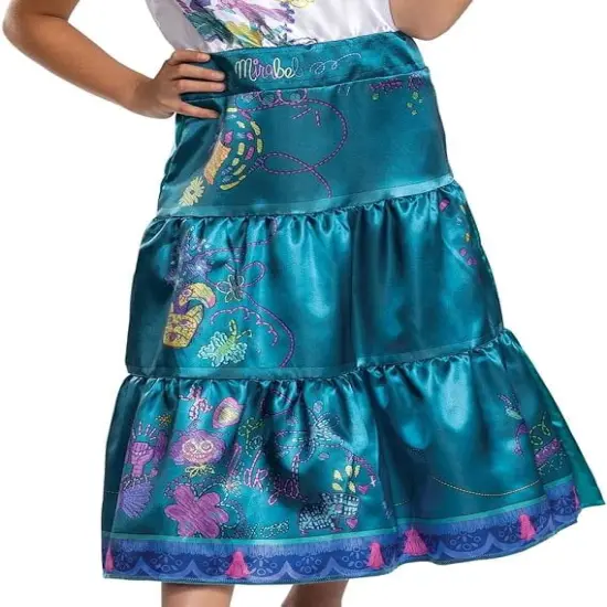 Disney Encanto Mirabel Girls Costume {4}