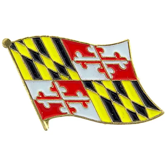 Maryland Flag Pin 1" {1}