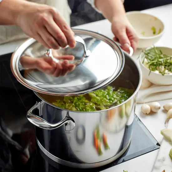 DEMEYERE Atlantis Stainless Steel Stock Pot {7}