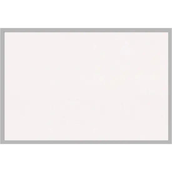 Hera Chrome Framed Corkboard, White Cork {1}