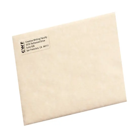 Avery Matte Clear Return Address Labels, Sure Feed Technology, Laser, 2/3" x 1-3/4", 600 Labels (15695) {6}