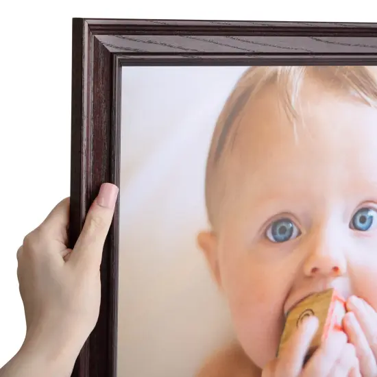 ArtToFrames 16x16 Inch Picture Frame, This 1.50 Inch Custom Wood Poster Frame is Available in Multiple Colors, Great for Your Art or Photos - Comes with Regular Glass andFoam Backing 3/16 inch (V-78238-16x16) {3}